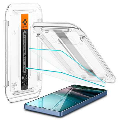 Spigen Glas.tR EZ FIT 2-pack tempered glass for Samsung Galaxy S25 Ultra - transparent_1