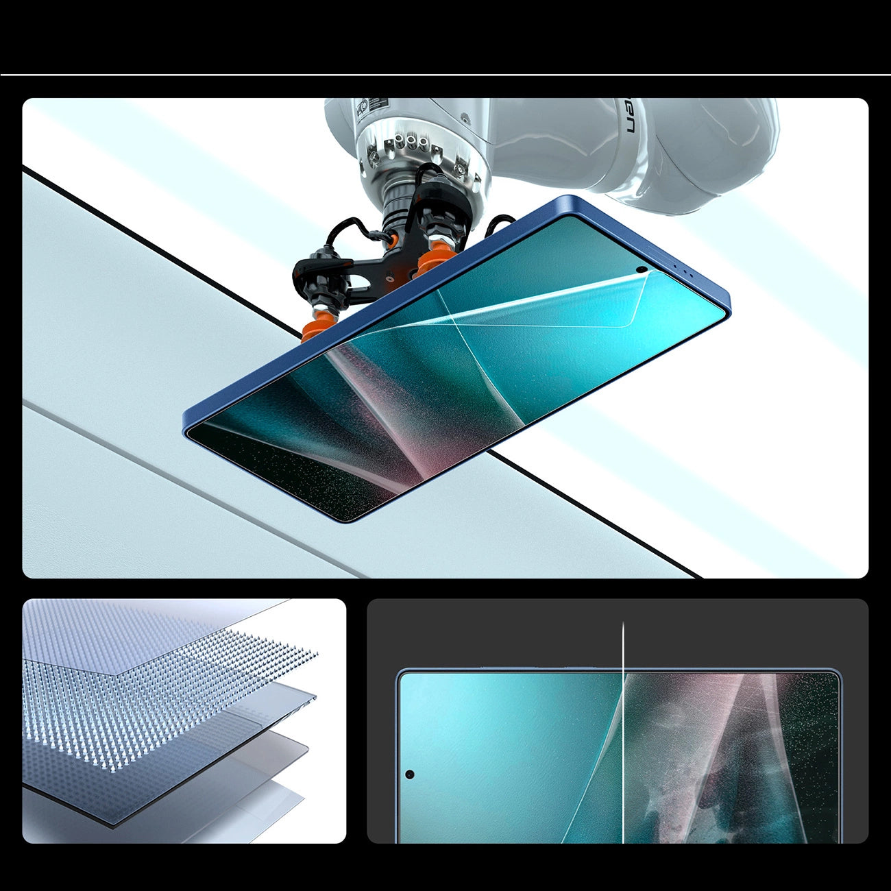 Spigen Elite Shield EZ FIT Hybrid Glass for Samsung Galaxy S25 Ultra - Transparent_10