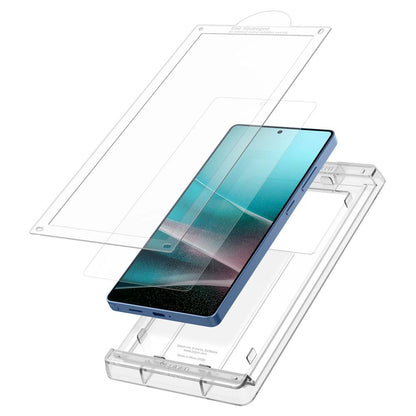 Spigen Elite Shield EZ FIT Hybrid Glass for Samsung Galaxy S25 Ultra - Transparent_2