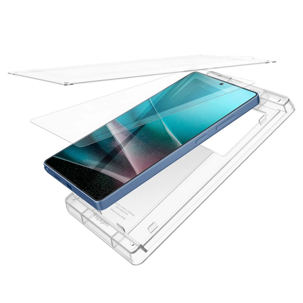 Spigen Elite Shield EZ FIT Hybrid Glass for Samsung Galaxy S25 Ultra - Transparent_4