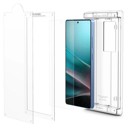 Spigen Elite Shield EZ FIT Hybrid Glass for Samsung Galaxy S25 Ultra - Transparent_11