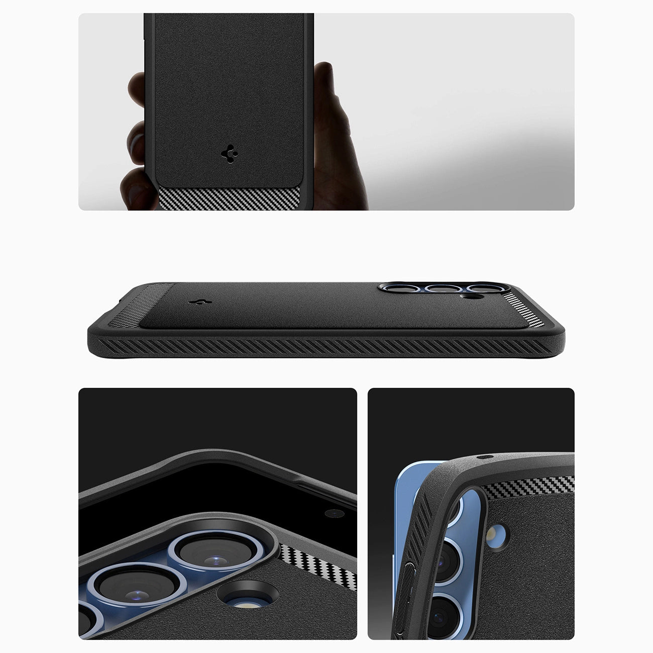Spigen Rugged Armor Mag MagSafe Case for Samsung Galaxy S25 - Matte Black_5