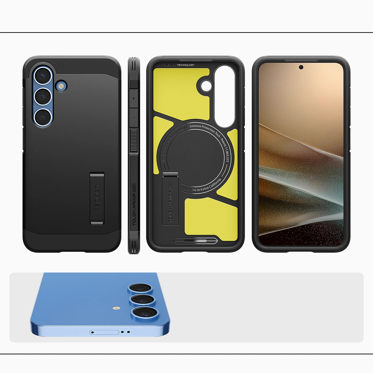 Spigen Tough Armor MagSafe case for Samsung Galaxy S25+ - black_18