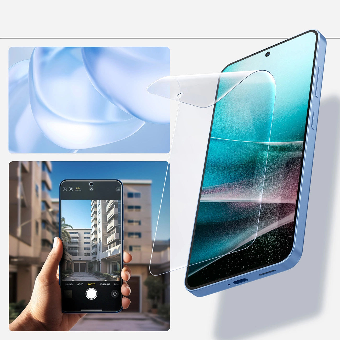 Spigen ELITE SHIELD EZ FIT Hybrid Glass for Samsung Galaxy S25+ - Transparent_9