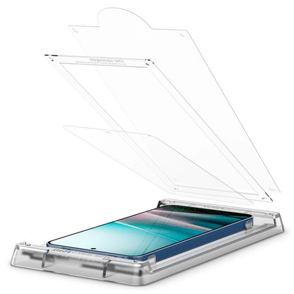 Spigen ELITE SHIELD EZ FIT Hybrid Glass for Samsung Galaxy S25+ - Transparent_1
