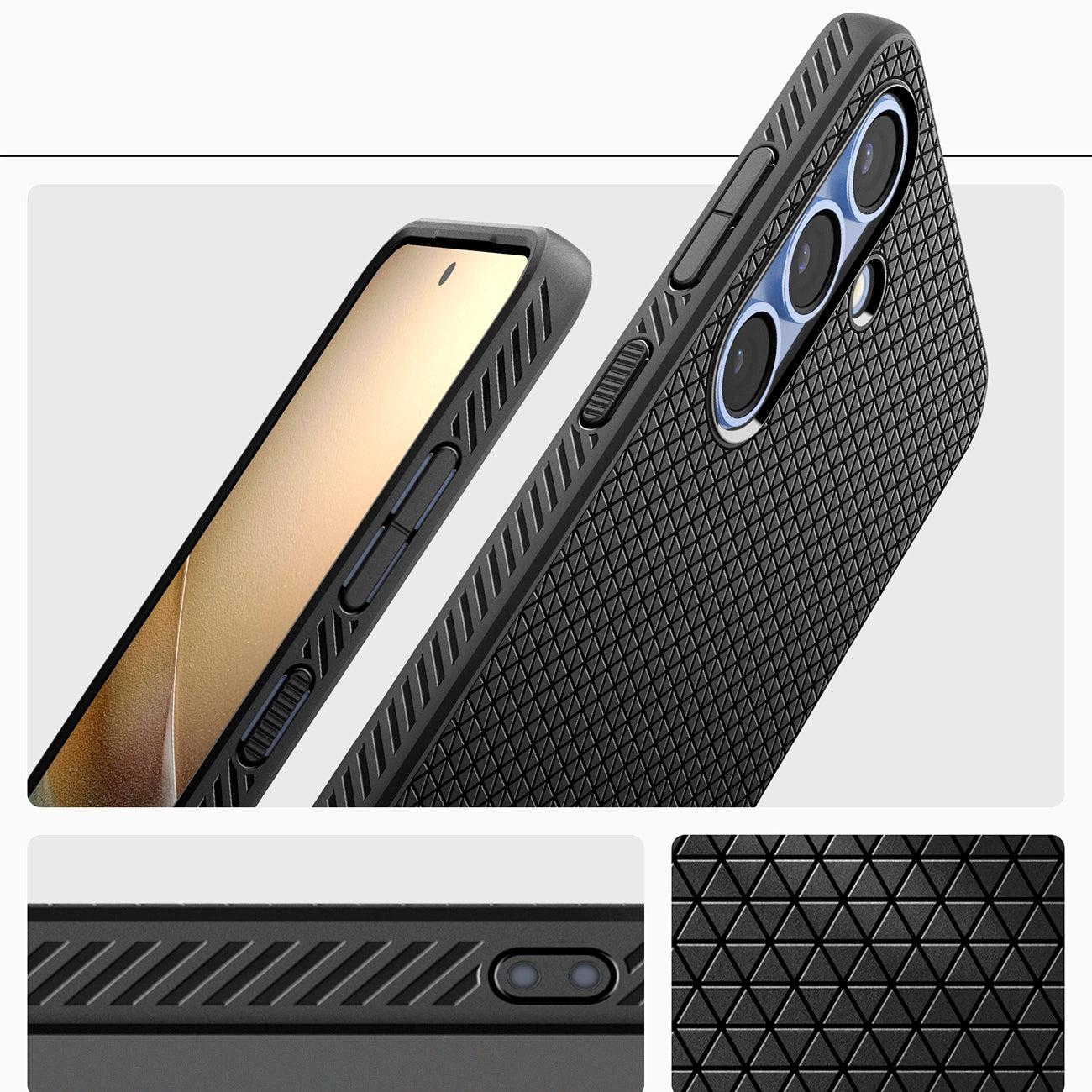 Spigen Liquid Air Case for Samsung Galaxy S25 - Matte Black_14