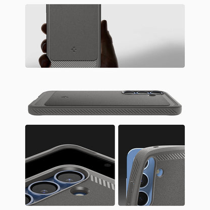 Spigen Rugged Armor Mag MagSafe Case for Samsung Galaxy S25 - Gray_3