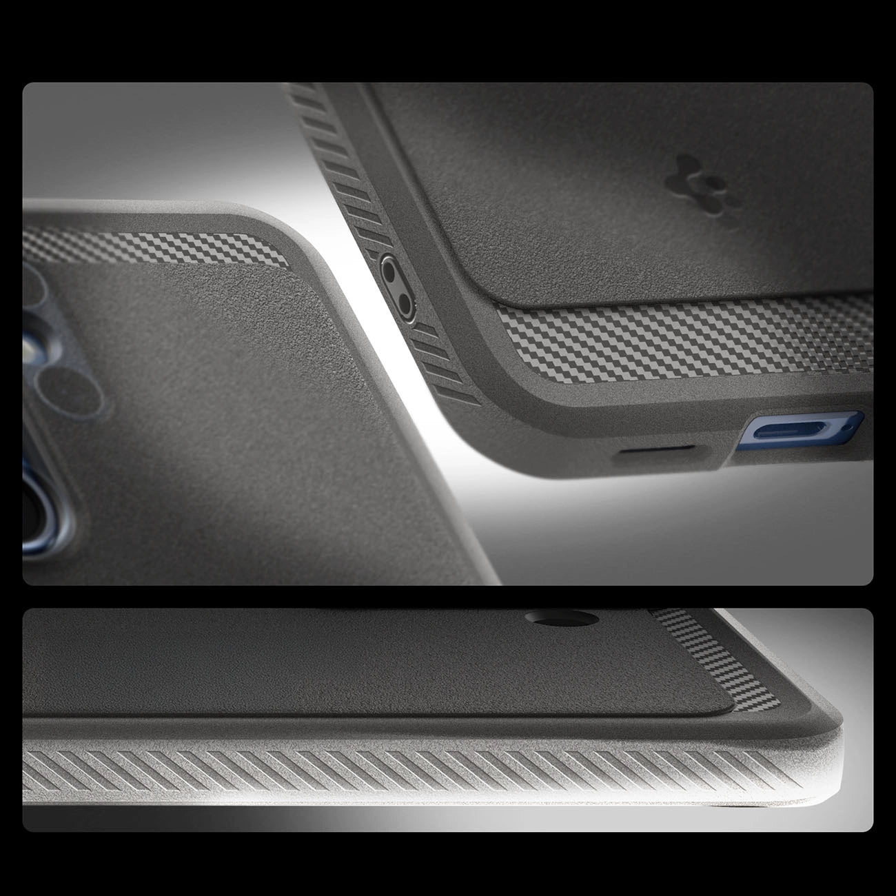 Spigen Rugged Armor Mag MagSafe Case for Samsung Galaxy S25 - Gray_4