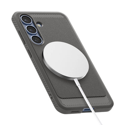 Spigen Rugged Armor Mag MagSafe Case for Samsung Galaxy S25 - Gray_13