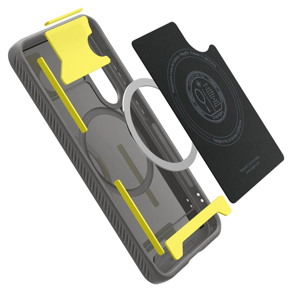 Spigen Rugged Armor Mag MagSafe Case for Samsung Galaxy S25 - Gray_14
