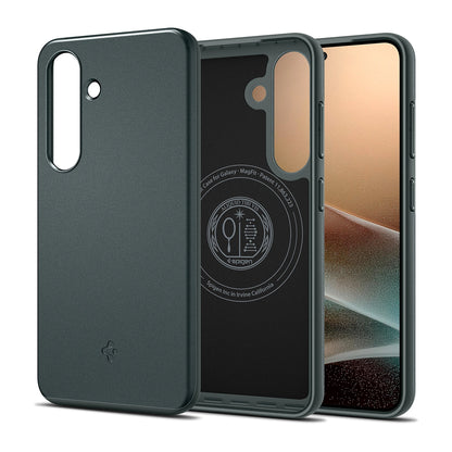 Spigen Thin Fit Mag Case for Samsung Galaxy S25 - Green_10
