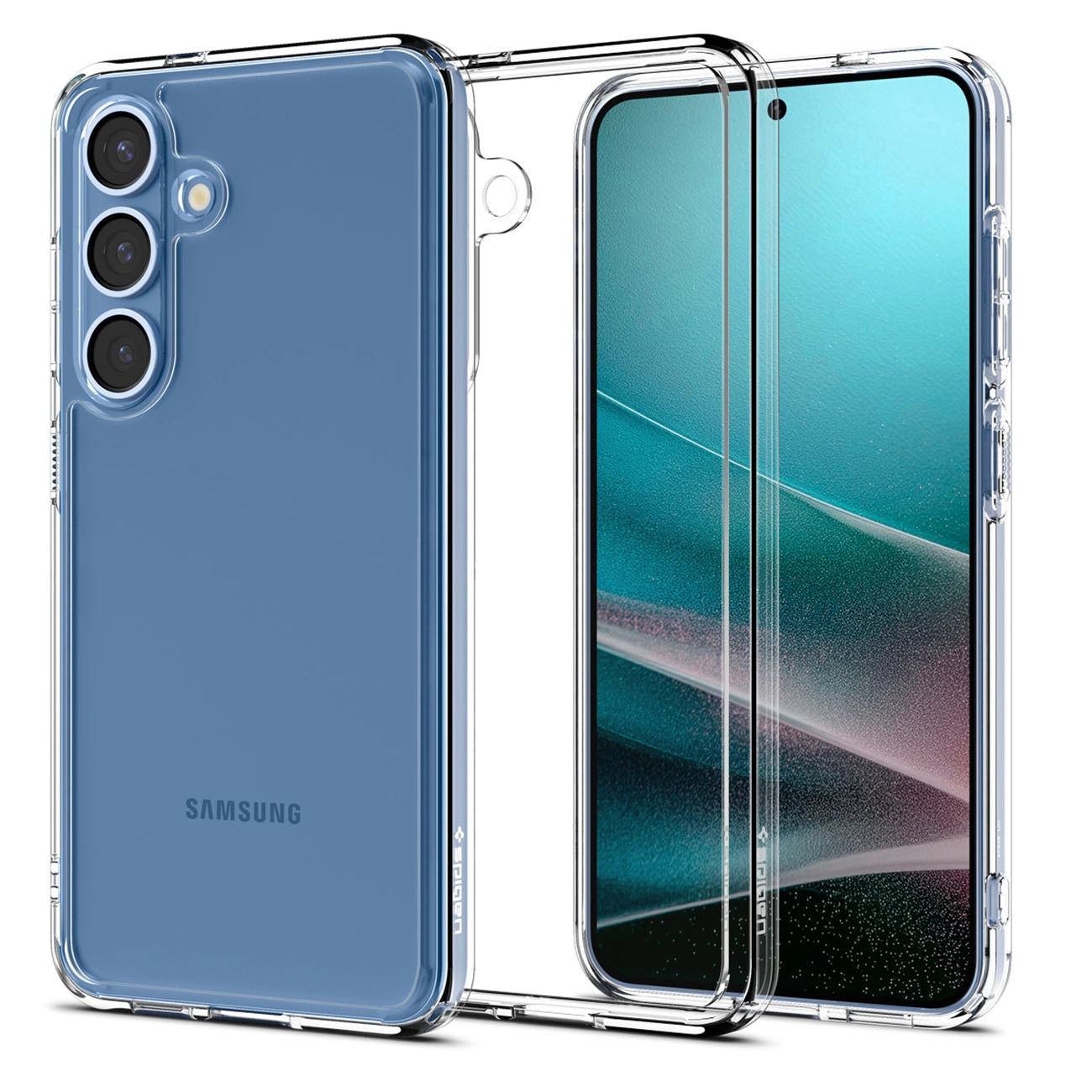 Spigen Ultra Hybrid Case for Samsung Galaxy S25 - Clear_1