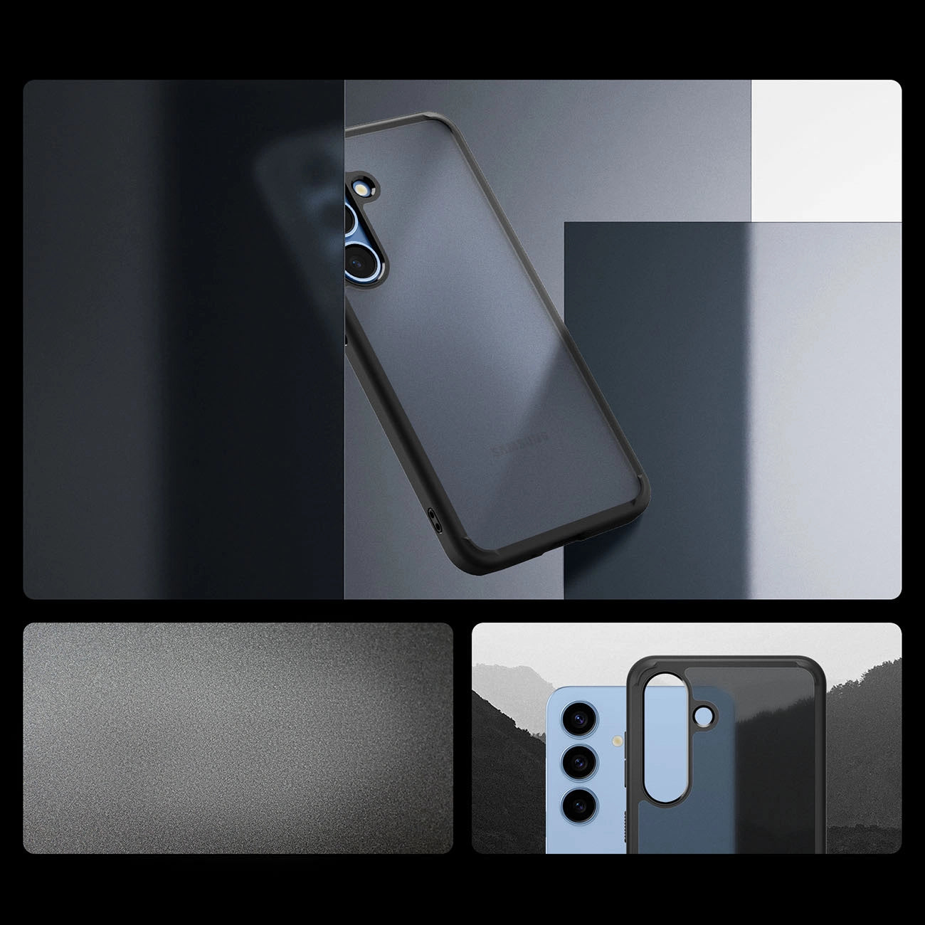 Spigen Ultra Hybrid Case for Samsung Galaxy S25 - Black_2