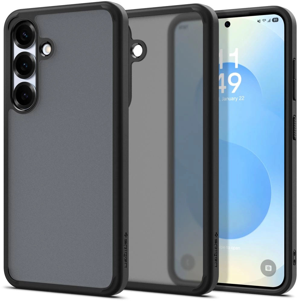 Spigen Ultra Hybrid Case for Samsung Galaxy S25 - Black_8