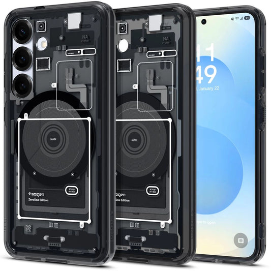 Spigen Ultra Hybrid Mag Case for Samsung Galaxy S25 Zero One - Black_0