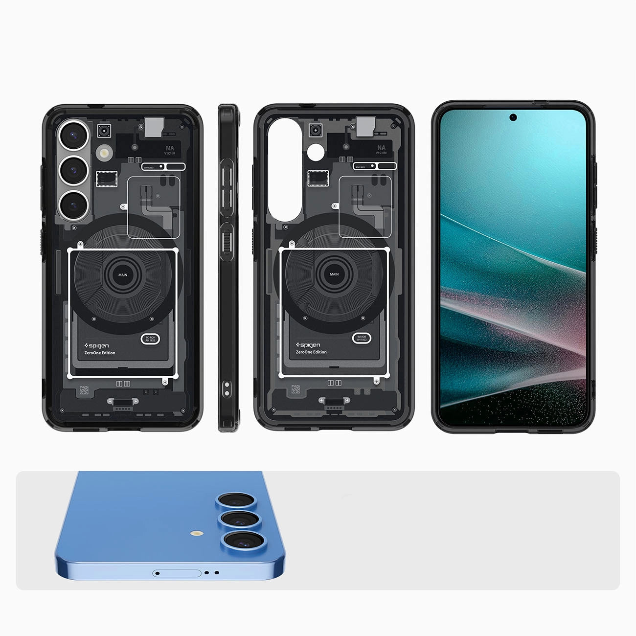 Spigen Ultra Hybrid Mag Case for Samsung Galaxy S25 Zero One - Black_10