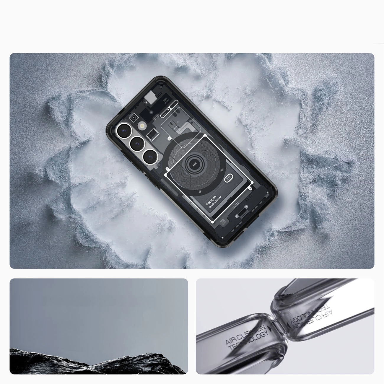 Spigen Ultra Hybrid Mag Case for Samsung Galaxy S25 Zero One - Black_13