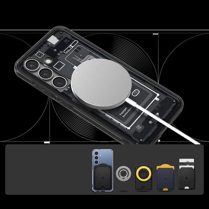 Spigen Ultra Hybrid Mag Case for Samsung Galaxy S25 Zero One - Black_14