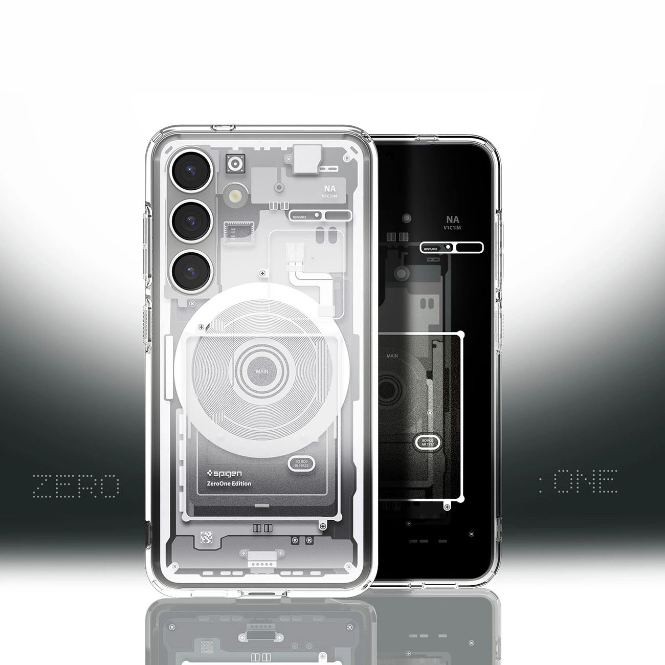 Spigen Ultra Hybrid Mag Case for Samsung Galaxy S25 Zero One - White_12