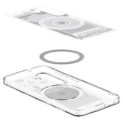 Spigen Ultra Hybrid Mag Case for Samsung Galaxy S25 Zero One - White_7