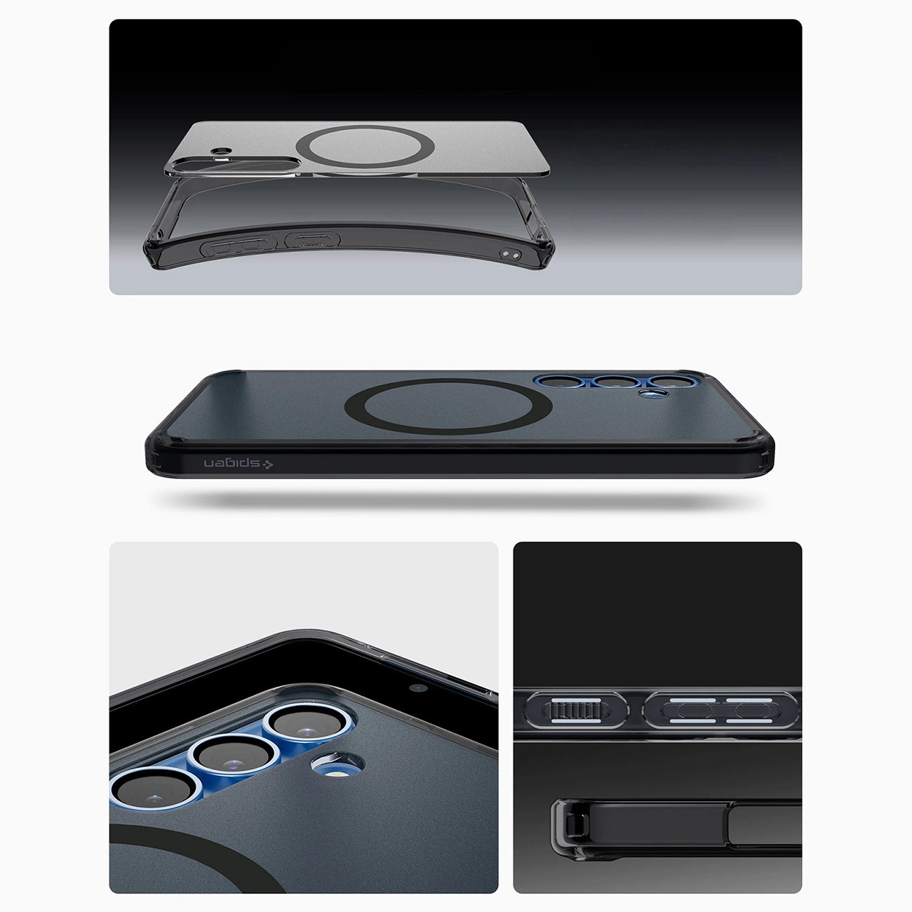 Spigen Ultra Hybrid Mag Case for Samsung Galaxy S25 Zero One - Black_18