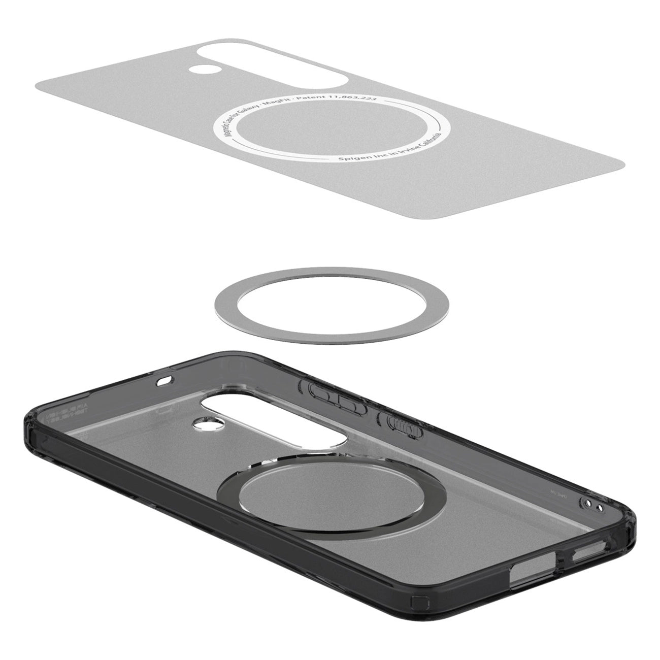 Spigen Ultra Hybrid Mag Case for Samsung Galaxy S25 Zero One - Black_7