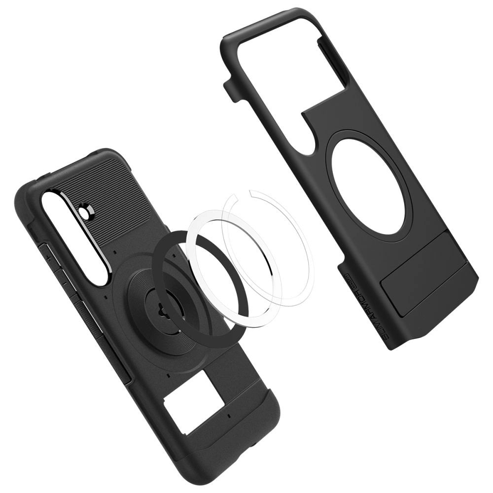Spigen Slim Armor Mag MagSafe Case for Samsung Galaxy S25 - Black_6