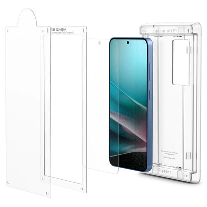 Spigen ELITE SHIELD EZ FIT Hybrid Glass for Samsung Galaxy S25 - Transparent_9