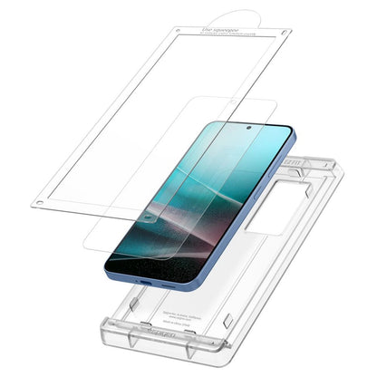Spigen ELITE SHIELD EZ FIT Hybrid Glass for Samsung Galaxy S25 - Transparent_2