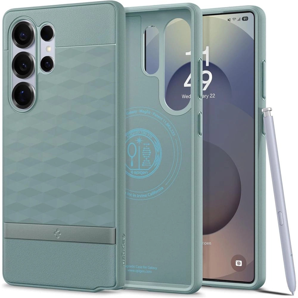 Caseology Parallax Mag MagSafe Case for Samsung Galaxy S25 Ultra - Green_0