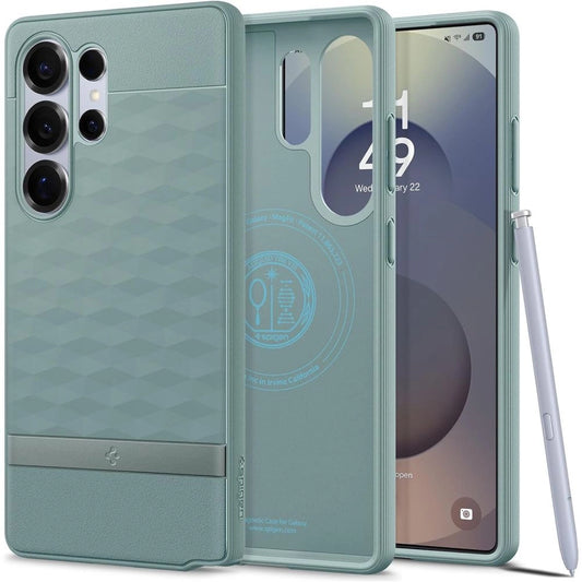 Caseology Parallax Mag MagSafe Case for Samsung Galaxy S25 Ultra - Green_0