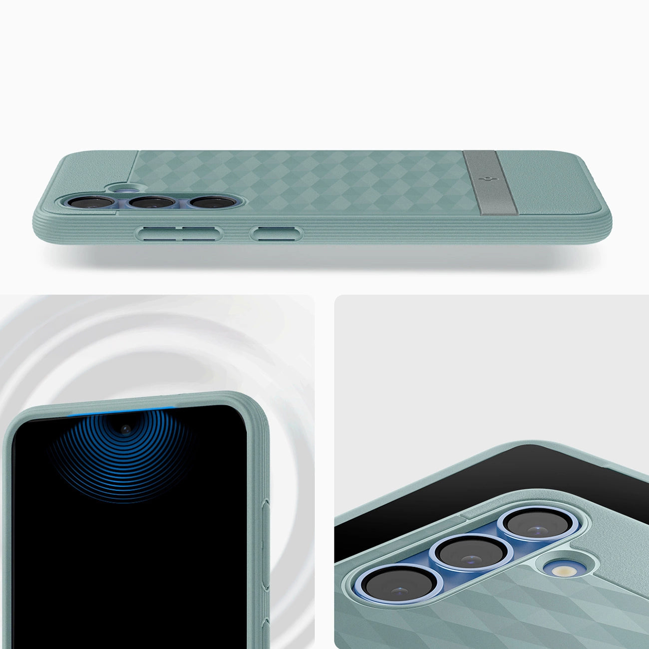 Caseology Parallax Mag MagSafe Case for Samsung Galaxy S25 Ultra - Green_15