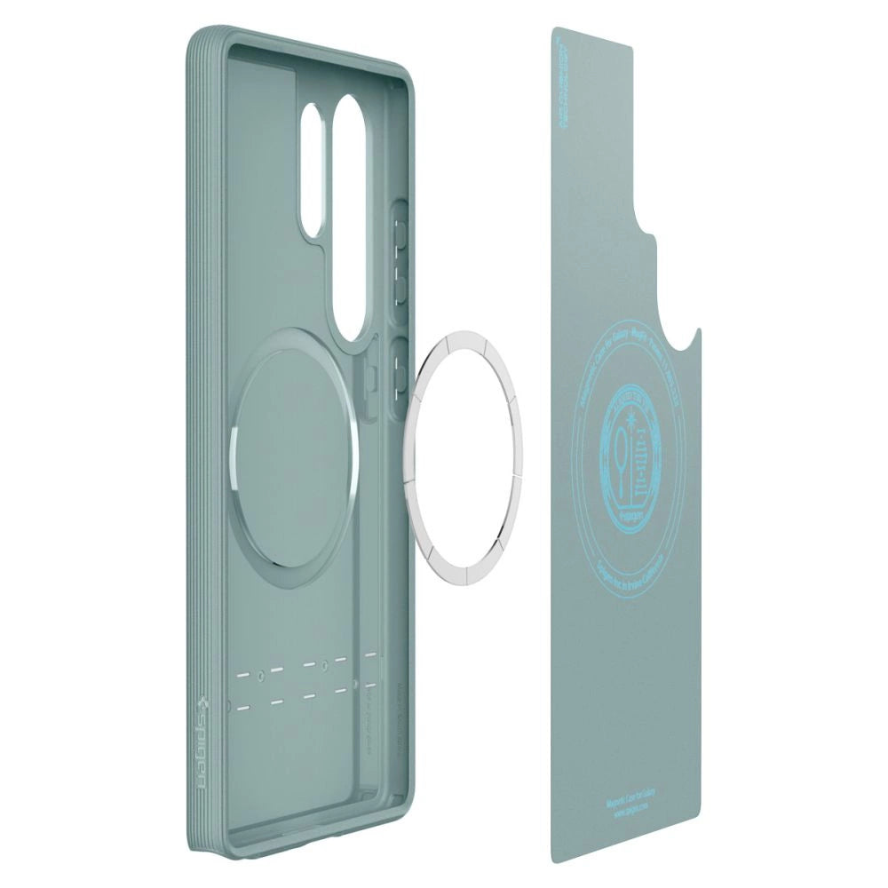 Caseology Parallax Mag MagSafe Case for Samsung Galaxy S25 Ultra - Green_8