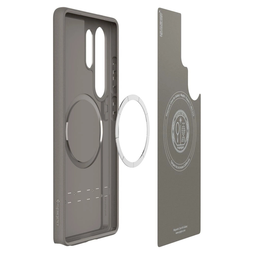 Caseology Parallax Mag MagSafe Case for Samsung Galaxy S25 Ultra - Gray_8