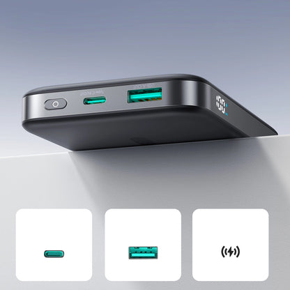Joyroom JR-PBM12 10000mAh 22.5W Qi2 Powerbank, MagSafe Compatible, with Ring Base - Black_12