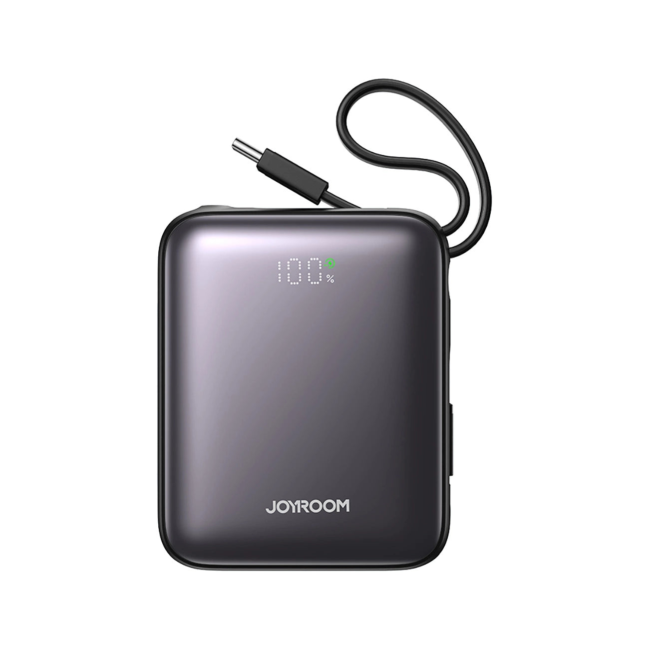 Joyroom JR-PBF27 10000mAh 22.5W Powerbank with Built-in USB-C and Lightning Cables - Black_2