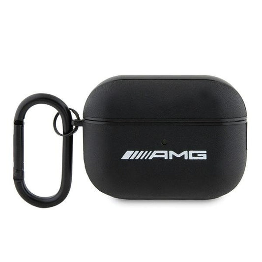 AMG AMAP2SLWK AirPods Pro 2 (2022/2023) cover black/black Leather White Logo_0