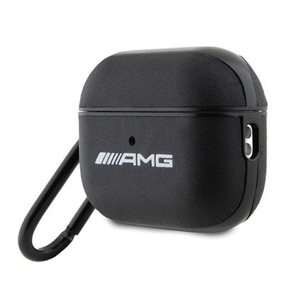 AMG AMAP2SLWK AirPods Pro 2 (2022/2023) cover black/black Leather White Logo_2