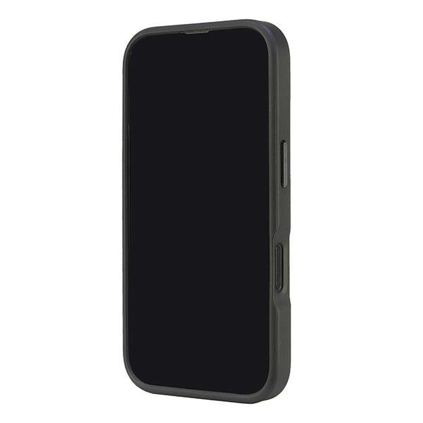 Audi Genuine Leather MagSafe iPhone 16 6.1" black-red hardcase AU-TPUPCMIP16-R8/D3-RD_4