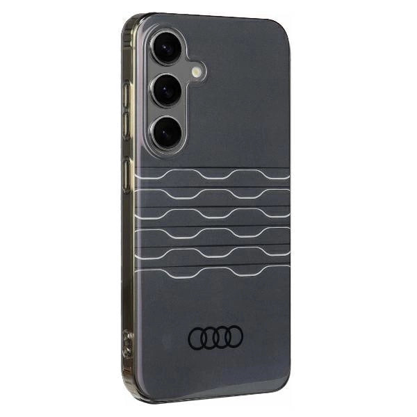 Audi IML Geometric Pattern Case S24 S921 black/black hardcase AU-IMLS24-A6/D3-BK_2
