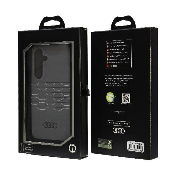 Audi IML Geometric Pattern Case S24 S921 black/black hardcase AU-IMLS24-A6/D3-BK_6