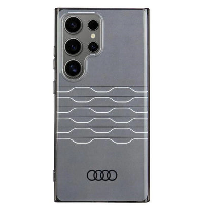 Audi IML Geometric Pattern Case S24 Ultra S928 black/black hardcase AU-IMLS24U-A6/D3-BK_0