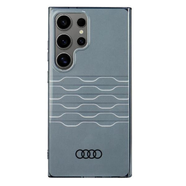 Audi IML Geometric Pattern Case S24 Ultra S928 gray/gray hardcase AU-IMLS24U-A6/D3-GY_0