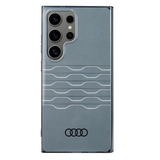 Audi IML Geometric Pattern Case S24 Ultra S928 gray/gray hardcase AU-IMLS24U-A6/D3-GY_0