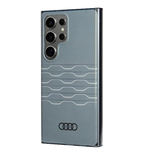 Audi IML Geometric Pattern Case S24 Ultra S928 gray/gray hardcase AU-IMLS24U-A6/D3-GY_2