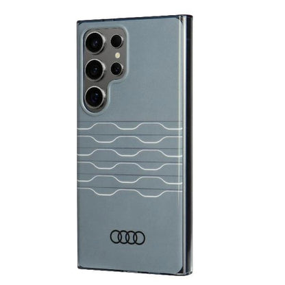 Audi IML Geometric Pattern Case S24 Ultra S928 gray/gray hardcase AU-IMLS24U-A6/D3-GY_2
