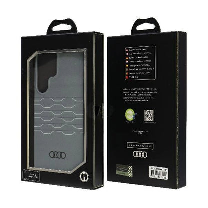 Audi IML Geometric Pattern Case S24 Ultra S928 gray/gray hardcase AU-IMLS24U-A6/D3-GY_6