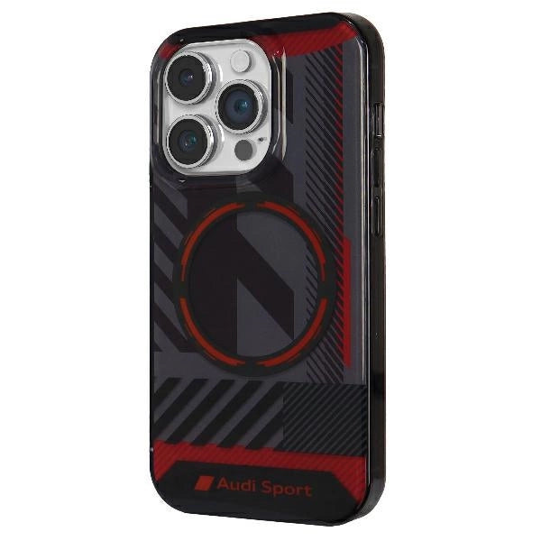Audi IML Sport MagSafe Case iPhone 14 Pro Max 6.7" black/black hardcase AU-IMLMIP14PM-RSQ/D2-BK_1
