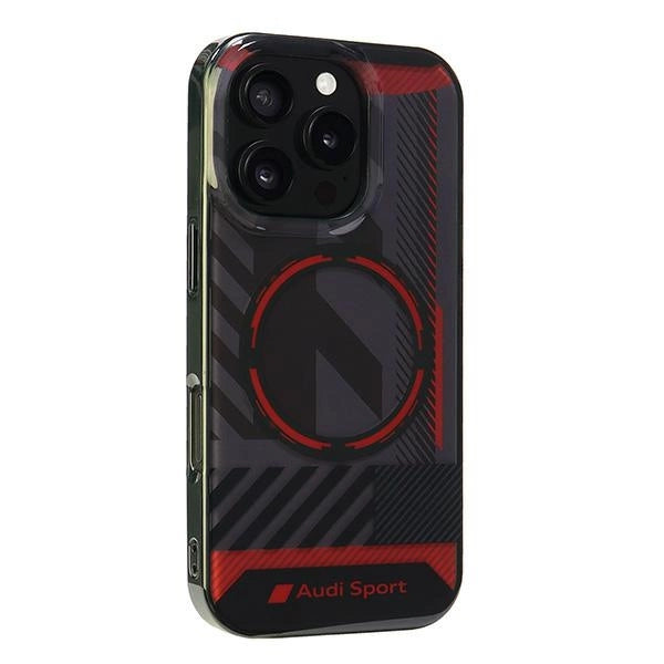 Audi IML Sport MagSafe iPhone 16 Pro 6.3" black/black hardcase AUS-IMLMIP16P-RSQ/D2-BK_1