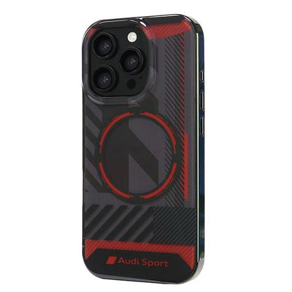 Audi IML Sport MagSafe iPhone 16 Pro 6.3" black/black hardcase AUS-IMLMIP16P-RSQ/D2-BK_2